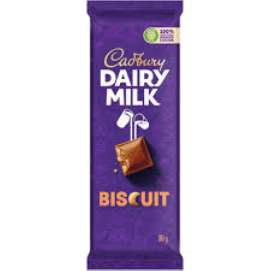 CADBURY DAIRY MILK BISCUIT 80G